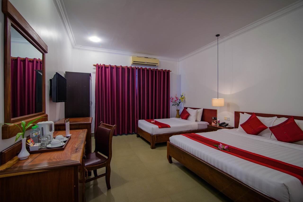 Mekong Angkor Deluxe Hotel Ciudad de Siem Riep Habitación foto