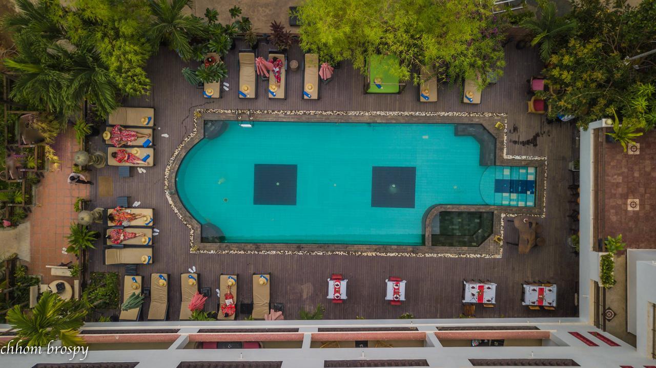 Mekong Angkor Deluxe Hotel Ciudad de Siem Riep Exterior foto