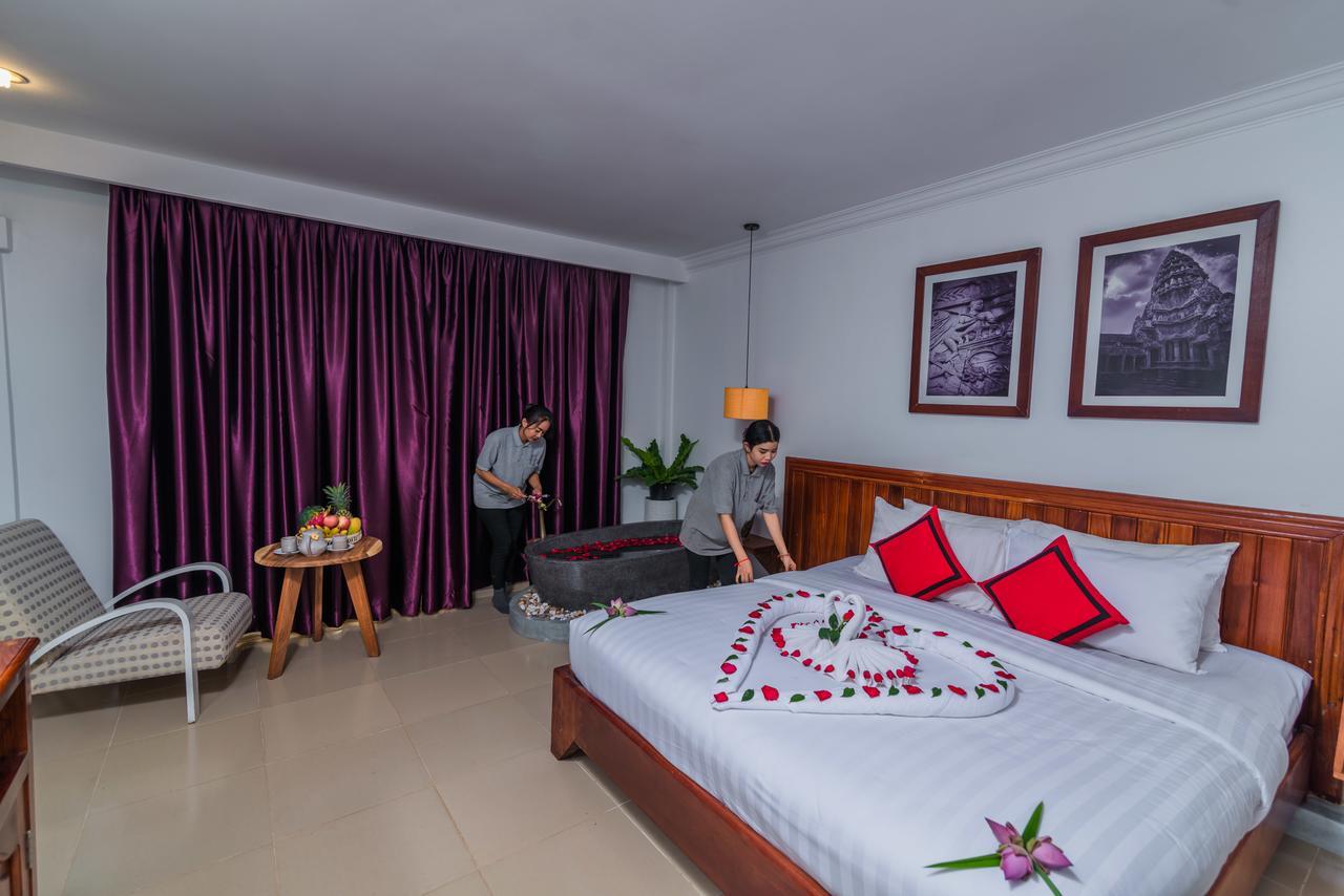 Mekong Angkor Deluxe Hotel Ciudad de Siem Riep Habitación foto